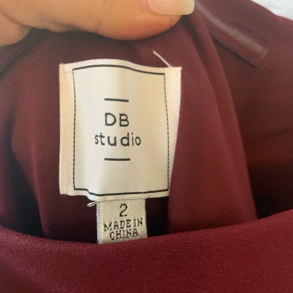 Merlot long dress - Picture 5 of 9